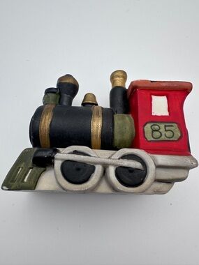 Department 56 1985 Brighton Railroad Train Cars Caboose Decor Ceramic Holiday